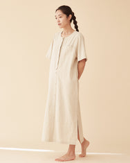 Two way longerline dress / Linen