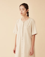 Two way longerline dress / Linen
