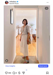 [Milla's Market]Stussy Crochet Shirt Knit