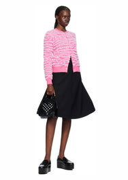 [Milla's Market]Comme des Garçons Girl Pink Ruched Cardigan