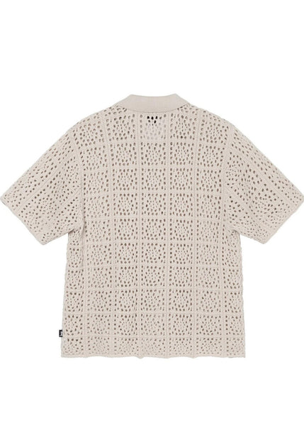 [Milla's Market]Stussy Crochet Shirt Knit
