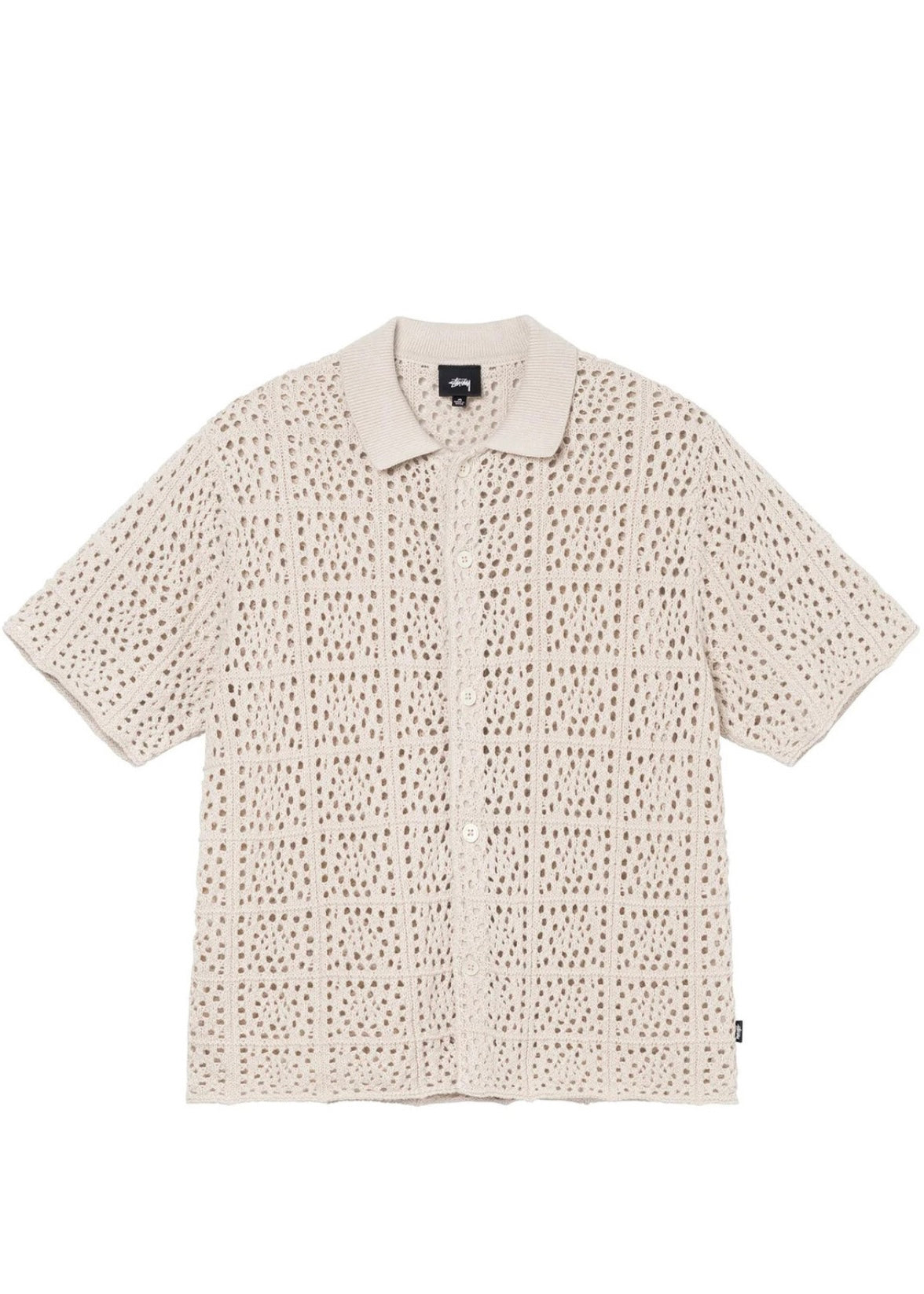 [Milla's Market]Stussy Crochet Shirt Knit
