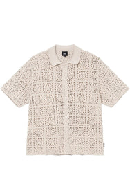 [Milla's Market]Stussy Crochet Shirt Knit