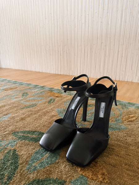 [Milla's Market]PRADA Mary Jane leather heels/ NEW