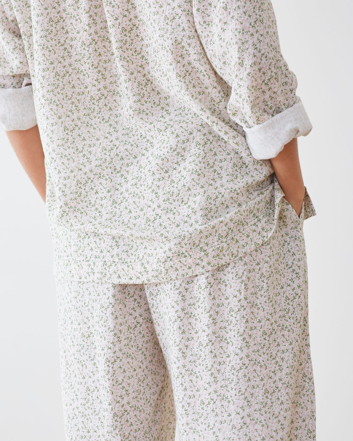 Green Stitch Point Shirt