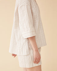 Mori Stripe Top