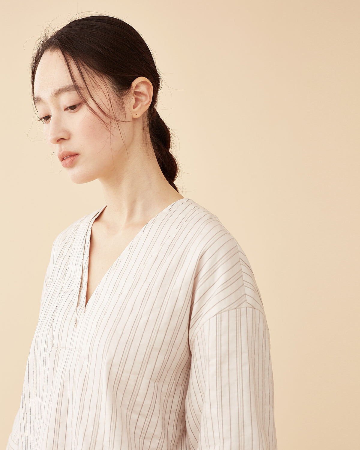 Mori Stripe Top