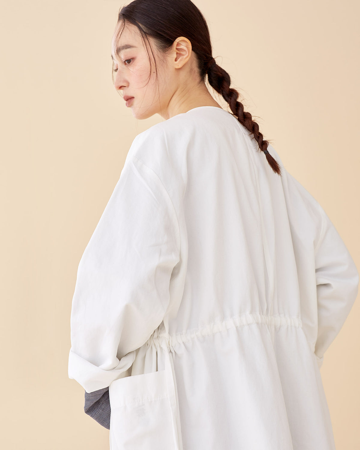 Off-White Reversible Robe