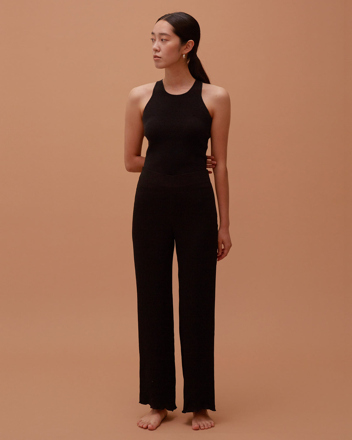 Accordion Dress & Pants Set